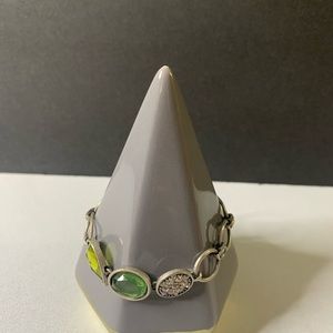 🌺 Used Lia Sophia Silver Tone Bracelet
